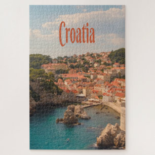 Puzzle Croatie Europe du Sud-Est Zagreb