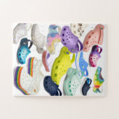 Puzzle Croc (Horizontal)