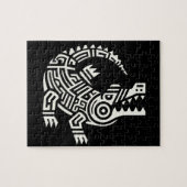 Puzzle Crocodile (Horizontal)