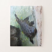 Puzzle Crocodile (Vertical)
