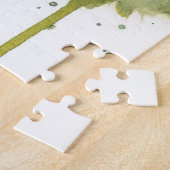 Puzzle Crocodile Charm REF172 - Watercolor (Côté)