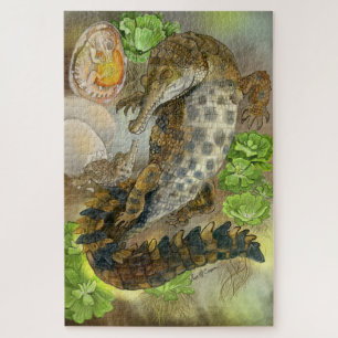 Puzzle Crocodile grossier