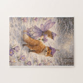 Puzzle Crocus Flower Fairy (Horizontal)