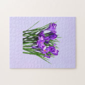Puzzle Crocus pourpres (Horizontal)