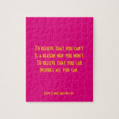 Puzzle croire (Vertical)