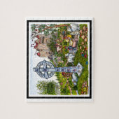 Puzzle croisé de château (Vertical)