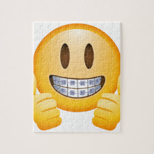 Puzzle Croisillons Geeky Emoji