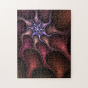 Puzzle Croissance Magique Moderne Abstrait Fractale Color