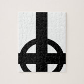 Puzzle Croix à l'envers (Vertical)