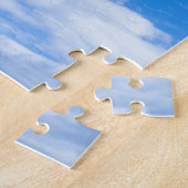 Puzzle Croix chrétienne à ciel bleu arrière - plan (Côté)