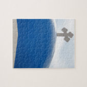 Puzzle Croix de Santorin dans le soleil de l'après-midi (Horizontal)