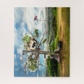 Puzzle Croix des soldats tombés (Vertical)