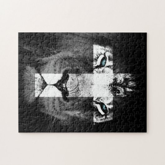 Puzzle Croix du lion (Horizontal)