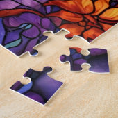 Puzzle Croix en verre tendu (Côté)