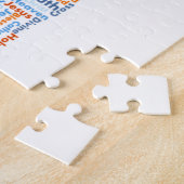 Puzzle Croix faite de mots (Côté)