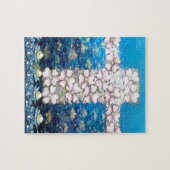 Puzzle Croix florale (Horizontal)