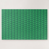 Puzzle Croix haute celtique bleue (Horizontal)