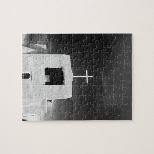 Puzzle Croix sur la plus ancienne église, San Miguel, Pèr (Horizontal)