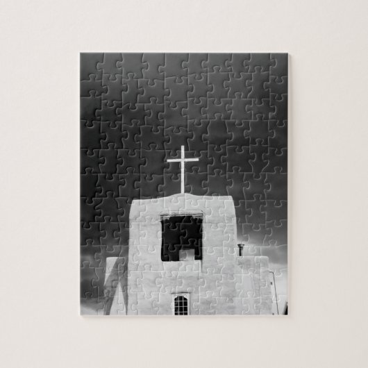 Puzzle Croix sur la plus ancienne église, San Miguel, Pèr (Vertical)