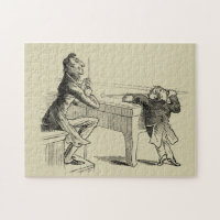 Croquis au crayon de deux hommes jouant au billard