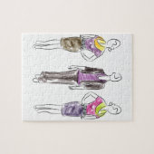 Puzzle Croquis de mannequin (Horizontal)