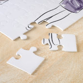 Puzzle Croquis de mannequin (Côté)