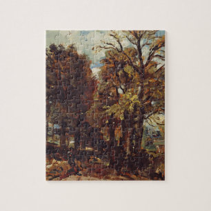 Puzzle Croquis d'une ruelle chez Bergholt est, c.1810
