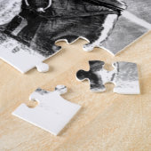 Puzzle Croquis noir blanc (Côté)