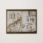 Puzzle Crossbow Arme géante de Léonard de Vinci (Horizontal)