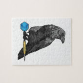 Puzzle Crow at Darts (Horizontal)