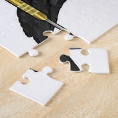 Puzzle Crow at Darts (Côté)