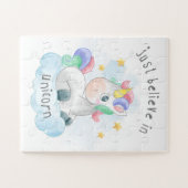 Puzzle Croyez juste Unicorn (Horizontal)