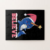 Puzzle Croyez Narwhal Noël Fée Lumières (Horizontal)