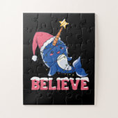 Puzzle Croyez Narwhal Noël Fée Lumières (Vertical)