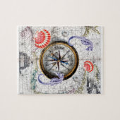 Puzzle Cru de boussole nautique (Horizontal)