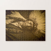 Puzzle Cru de Garfield Jicarilla de chef indien d'Apache (Horizontal)