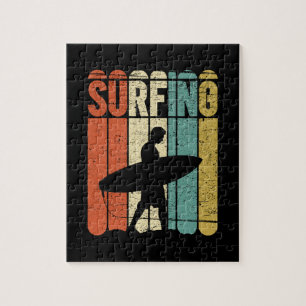 Puzzle Cru surfant
