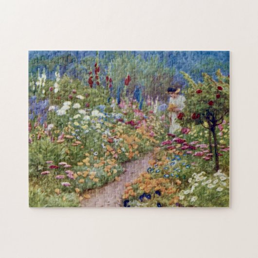 Puzzle Cru un jardin anglais de pays (Horizontal)