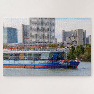 Puzzle Cruise ship, River Danube, Vienna, Austria