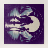 Puzzle Cryptide Alien OVNI Paranormal (Horizontal)