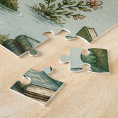 Puzzle Cryptides confortables Nessie Monstre du Loch Ness (Côté)