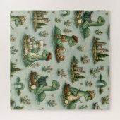Puzzle Cryptides confortables Nessie Monstre du Loch Ness (Horizontal)