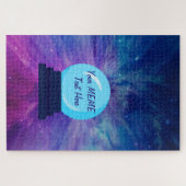 Puzzle Crystal Ball Écrivez votre propre MEME (Horizontal)