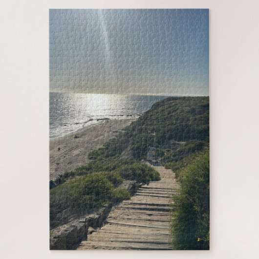 Puzzle Crystal Cove, Californie Chemin vers la plage (Vertical)