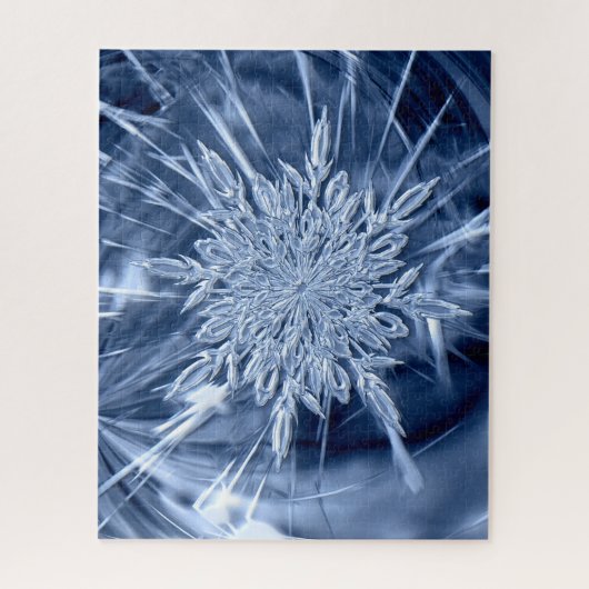 Puzzle Crystal de Snowflake (Vertical)