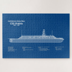 Puzzle CSS Virginie - Plan de plan des navires ABD