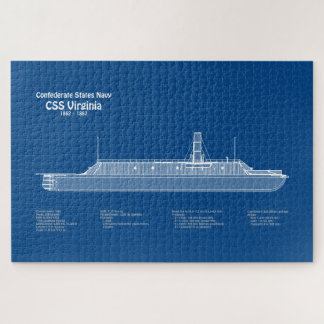 Puzzle CSS Virginie - Plan de plan des navires ABD
