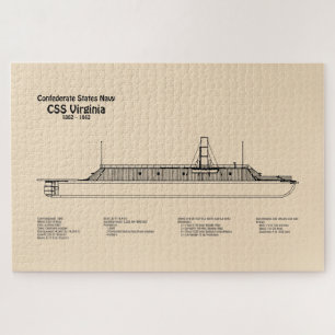 Puzzle CSS Virginie - Plan directeur des navires SD