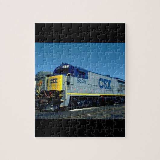 Puzzle CSX GE B36-7 #5835, 1990_Trains (Vertical)