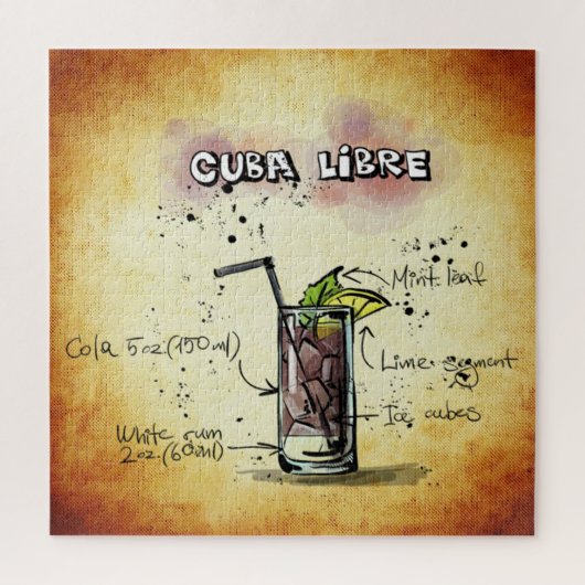 Puzzle Cuba Libre 01 (Vertical)